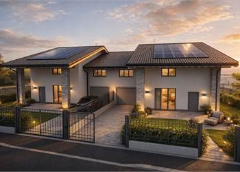 VILLA NUOVA CLASSE A3 CON GIARDINO E BOX - FULL ELECTRIC